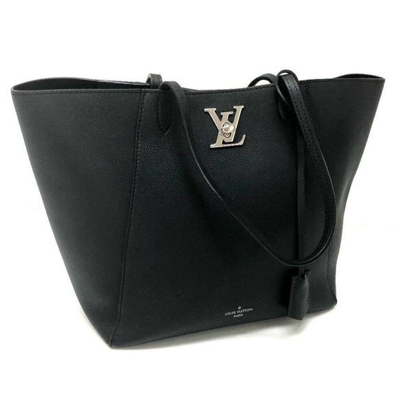 LOUIS VUITTON Lock Me - Cabas Tote Bag Shoulder Ba - Picture 1 of 8